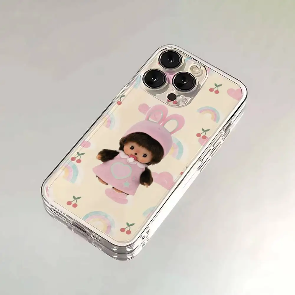 Adorable M-monchhichis Soft Clear TPU Phone Case - Flexible Protective Cover