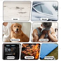 Compressed Air Duster Keyboard Cleaner for Office Electric 90000RPM Cordless 3 Speed 6000mAh PC Cleaning Air Blower 2