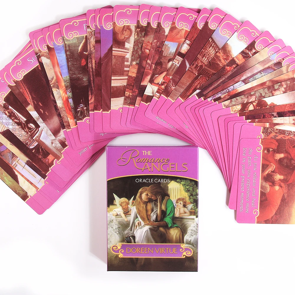 The Romance Angels Oracle Cards Deck Tarot The 44 Romance Angel Oracle Cards by Doreen Virtue ...