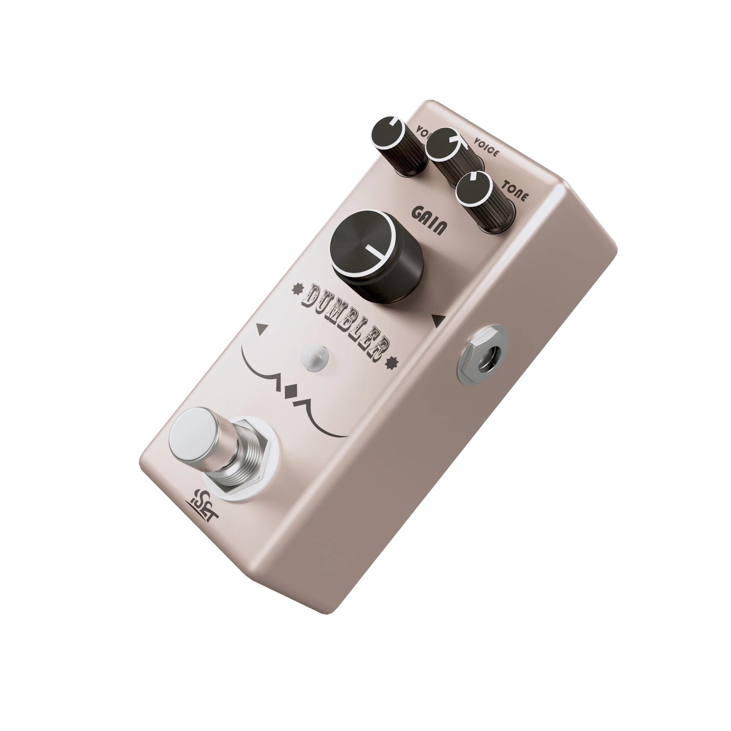 ISET Guitar Dumble And Flangerr Pedal Mini Single Guitar Effect Pedal for Electric Bass True Bypass