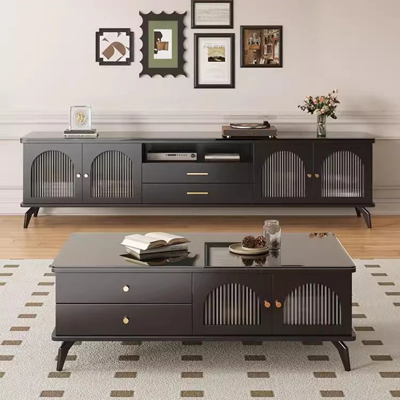 

Entertainment Center Tv Stand Cabinet Table 80 Inch Fireplace Monitor Mueble Unit Tv Stand Mueble Tv Colgante Modern Furniture