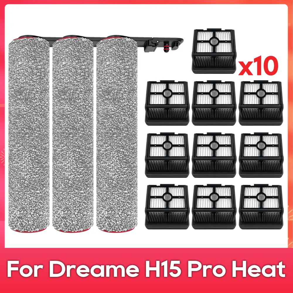 Dreame H12 Pro/ H15 Pro / H12 Plus / H13 pro plus Mix / M13 BETA Weiche Bürste Ersatzteile Nass Trocken Roller Hepa-Filter Zubehör 6 Dreame H12 Pro/ H15 Pro / H12 Plus / H13 pro plus Mix / M13 BETA Weiche Bürste Ersatzteile Nass Trocken Roller Hepa-Filter Zubehör 6