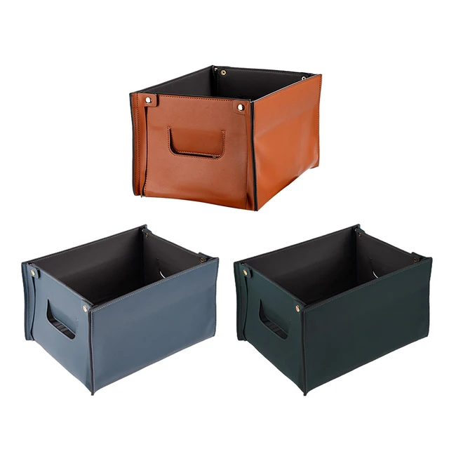 Large Storage Box Collapsible Organizational Storage Bin for Home Drawer -  AliExpress