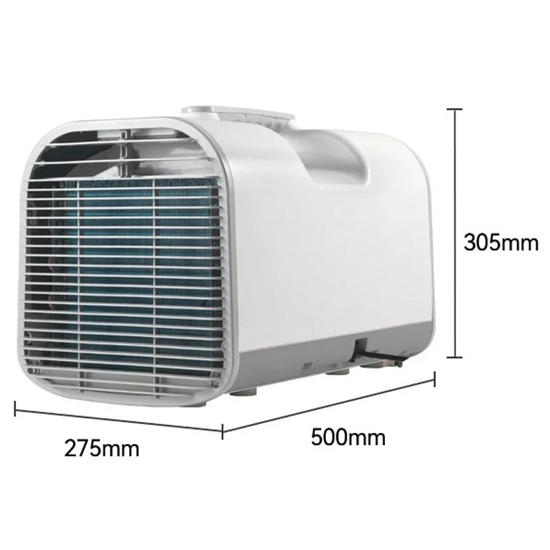 Mobile Mini Home Air Conditioner Outdoor Camping Compressor Free Installation Portable Air Cooler for Room 220V 50Hz 280-440W 6