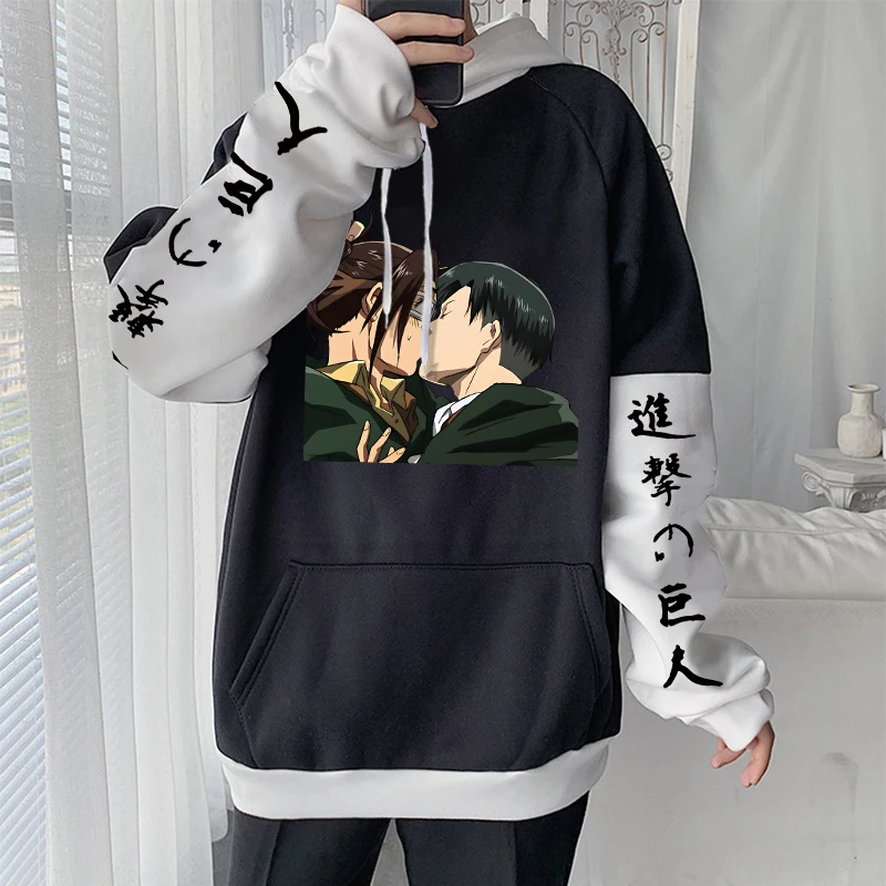 Titan Hoodie Levi Ackerman Wearing Hoodie Levi Ackerman X Beast