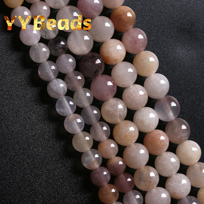 

Natural Violet Jades Stone Beads Round Loose For Jewelry Making Diy Fashion Beads Jewellery Bracelet Necklace 6 8 10mm 15"strand
