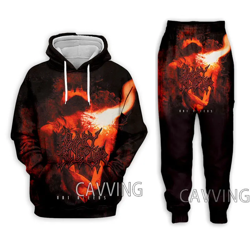 

New Fashion Women/Men's 3D Print GORY BLISTER Rock Hooded Sweatshirts + Pants Trouser Suit Clothes Two-Pieces Sets