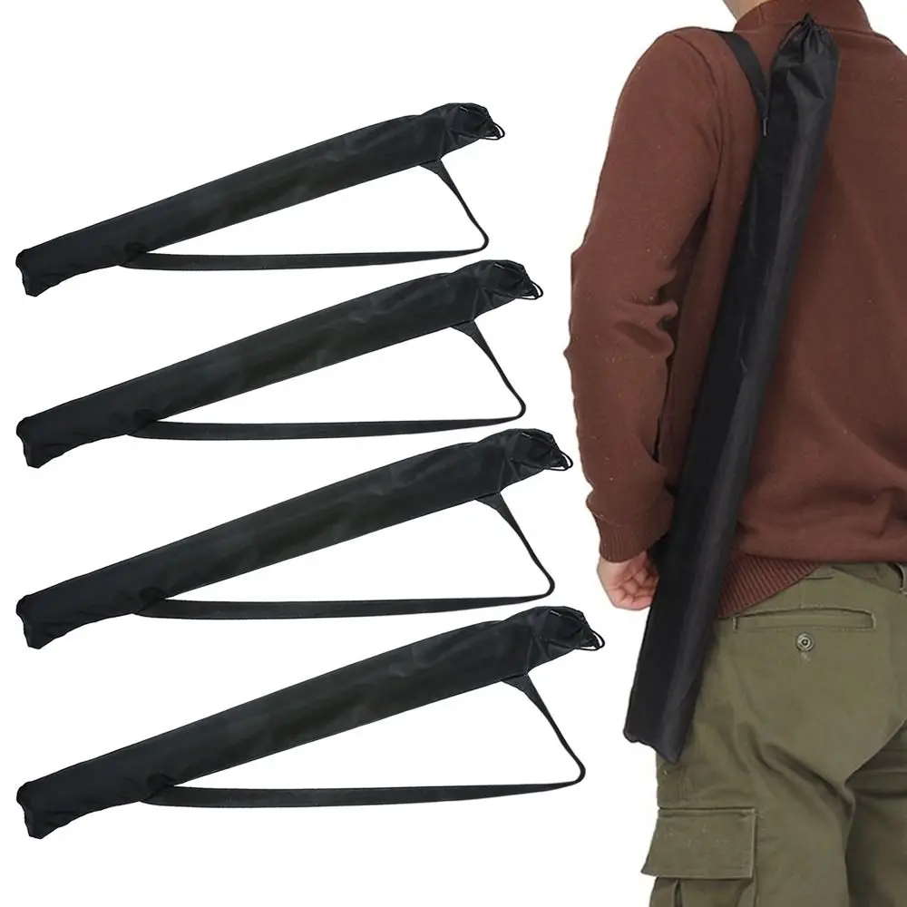 Black Polyester Umbrella Storage Bag Foldable