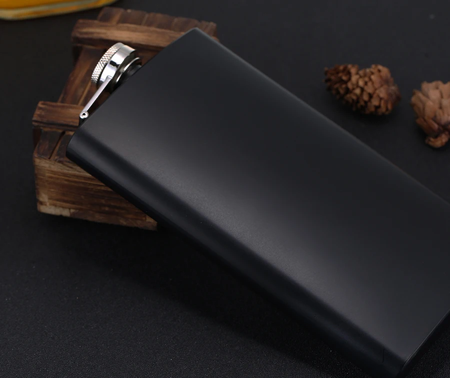 Description Picture 4 of item12oz Alcohol Hip Flask Stainless Steel Outdoor Portable Drinking Pocket Bottle Flask Wine Drinkware for Travel Camping