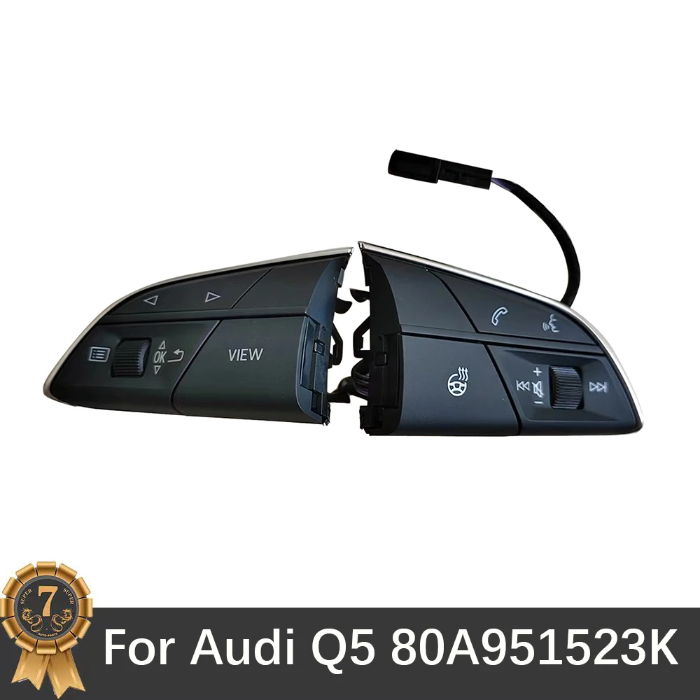 For Audi Q5 Multifunctional Steering Wheel Button 80A 951 523 K 80A951523K