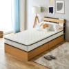 6 Inch innerpring Dream Ded Mattress Medium Firm Feel, Fiberglass Free, Host Youth Guest Bedroom, Mattress in A Box, Twin,Twinxl 1