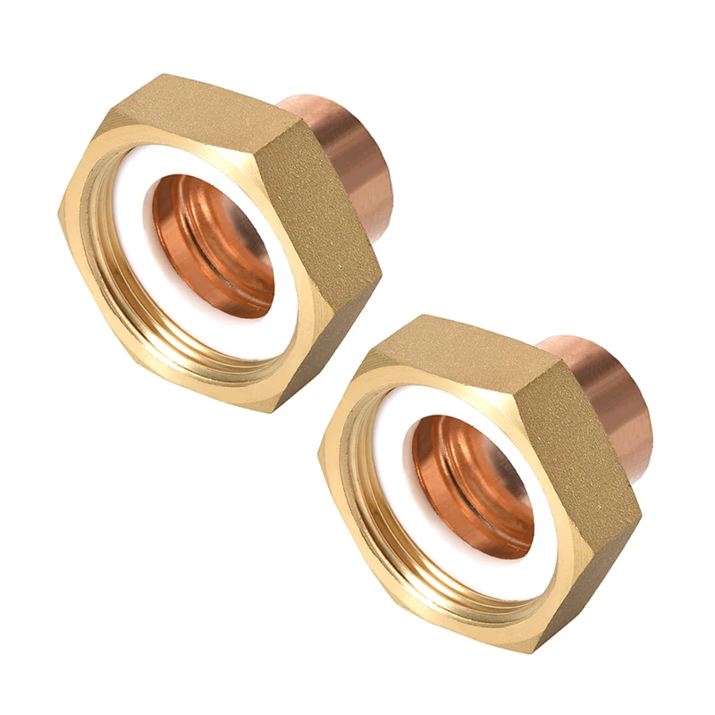 uxcell2PcsLeadFreeCopperUnionFittingwithSweatSolderJointtoMaleThreadedConnectsfor.jpg