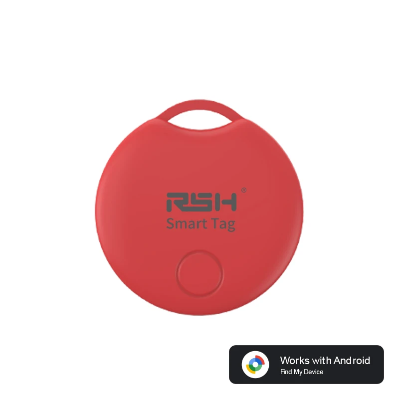 RSH Smart GPS Tracker for Android Tag Work With Android Google Find My App Key Finder Pet Locator Smart Tag for Xiaomi Samsung