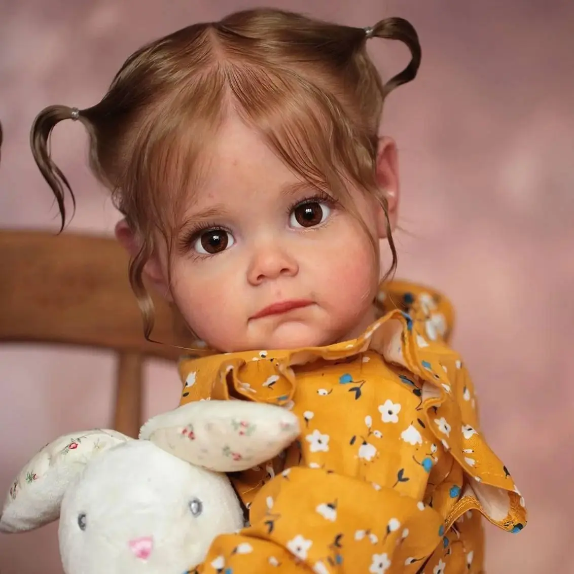 60Cm Reborn Toddler Doll Maggi Girl Baby Bambola Già Finita Popolare Realistico Soft Touch 3D Skin Art Doll Regalo Per Bambini