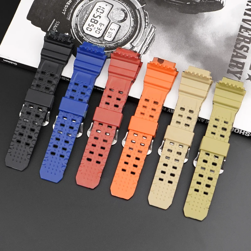Premium Waterproof Rubber Watch Strap - Soft, Durable Replacement Bracelet Accessory