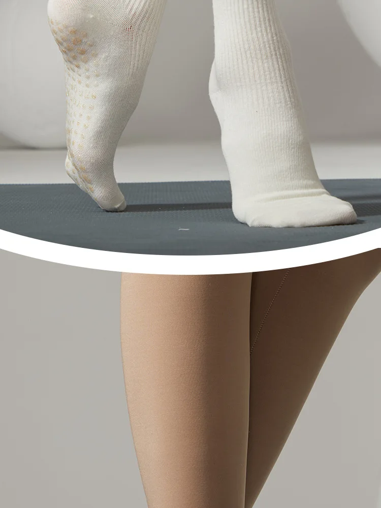 Yoga Silicone Socks Professional Dance Non-slip Solid Color Sports Socks Women Lady Cotton Breathable Fitness Gym Pilates Socks 89 S7d95c8e884aa4ea3a5cfea929ed928df0
