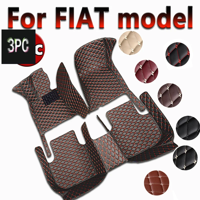 Tappetini Auto Pavimento Per Fiat 124 Spider 500L Grandpunto Viaggio 500 Sport Ducato Accessori Auto