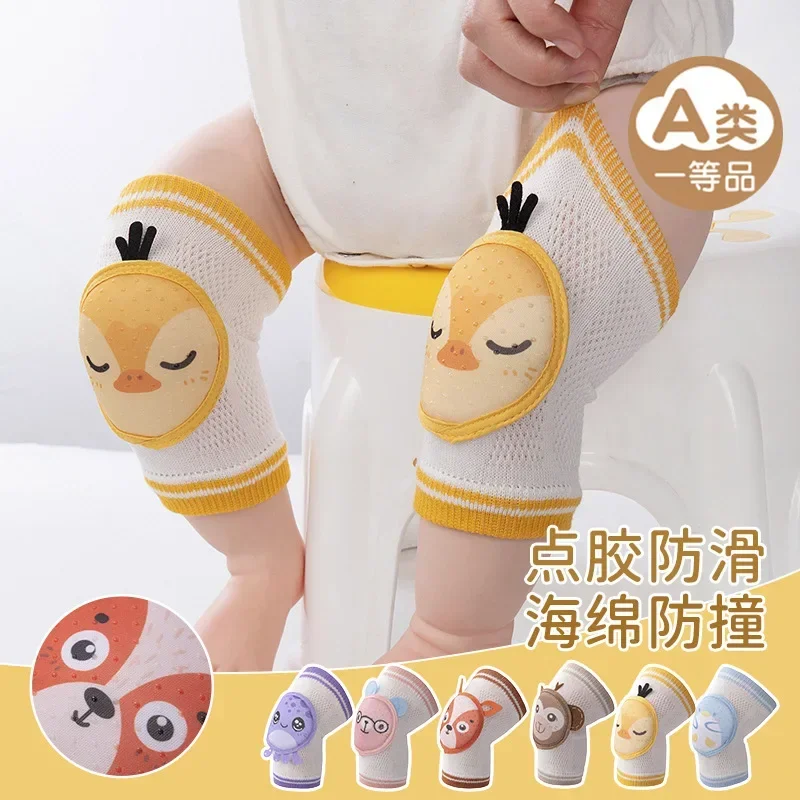 

Non-slip Baby Knee Pads Spring/Summer Thin Baby Crawling and Fall Protective Toddler Knee Pads for Children