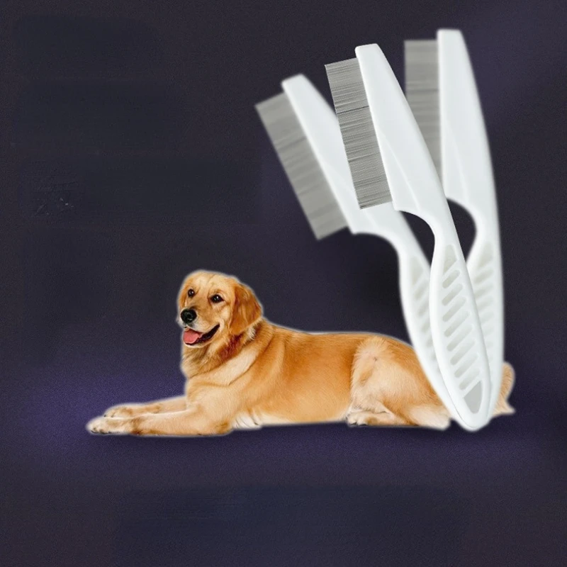 Home Pet Animal Care Comb Protect Flea Comb For Cat Dog Pet Stainless