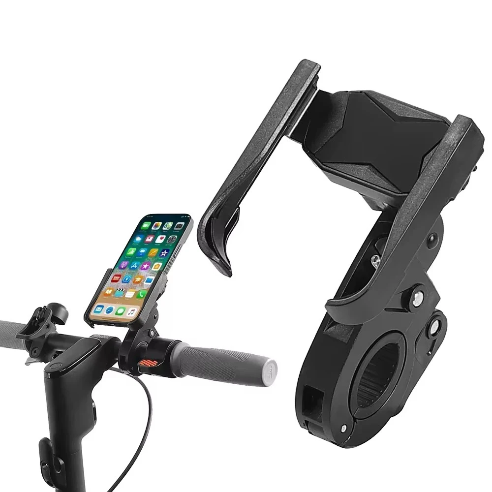 Supporto Telefono Con Blocco Antifurto Per Ninebot Segway Max G30, F20, F30, F40 – Accessorio Con Codice Per Navigatore Sullo Scooter