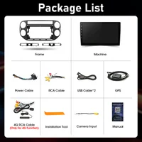 Autoradio Android pour Volkswagen VW Tiguan 1 NF 2006 2008-2012 2013 2014 2015 2016 Carplay Auto lecteur vidéo multimédia stéréo 6