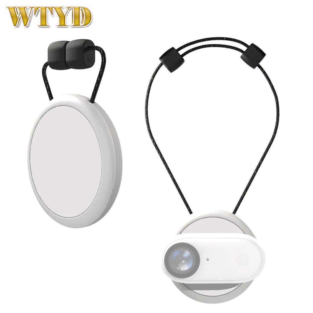 PULUZ Magnetic Pendant Holder Quick Release Neck Strap For Insta360 GO 3 / GO 3S Action Camera Accessory