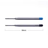 10Pcs 9.8cm Replaceable Metal Pen Refills 0.7mm Special Office Business Ballpoint Pen Refill Rods for Writing Office Stationery 2