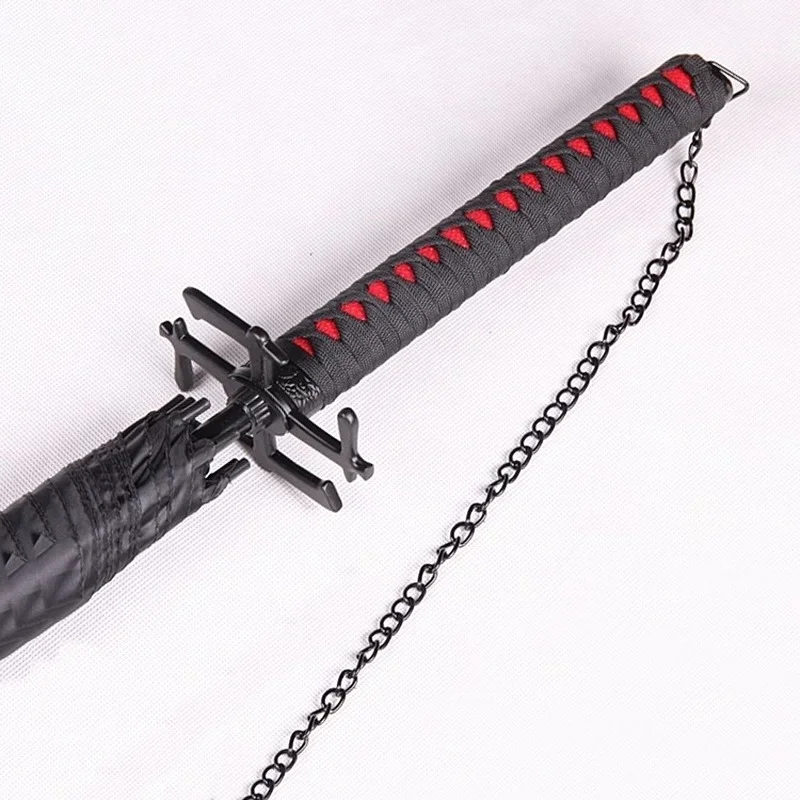 

16K Long Handle Sword Umbrella Fashion Large Uv Protection Business Windproof Katana Umbrella Guarda Chuva Rain Gear BD50YS