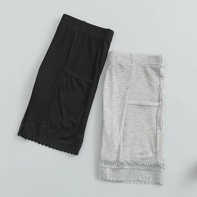 Summer Seamless Underwear With Pocket Shorts Women's Safety Pants Ladies Shorts With Lace Plus Big Size Safety Pants For Women safety shorts high waist shorts high waist panties seamless panties women shorts underwear