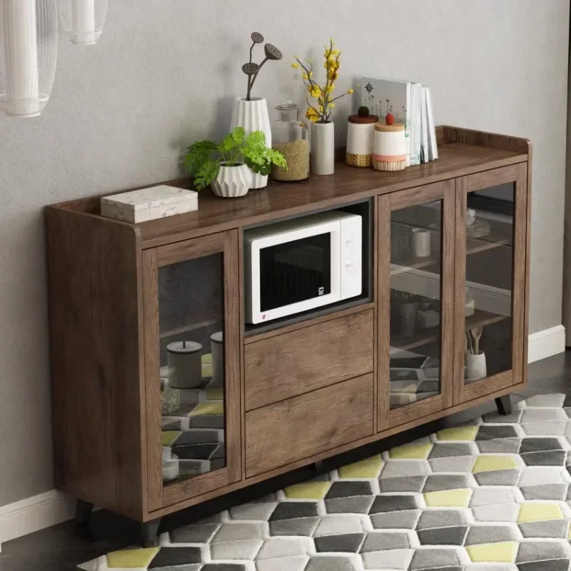 et Sideboard Prefab Kitchen Cabinets Storage Luxury Hutch Sideboard Corner Food Pantry Rangement Home Decoration