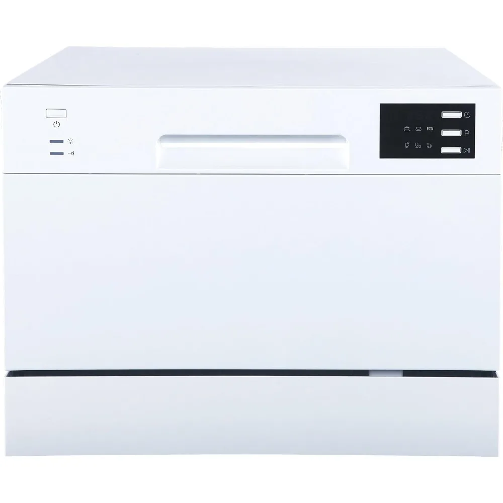 SD-2225DWA Energy Star Countertop Dishwasher with Delay Start & LED &ndash; White