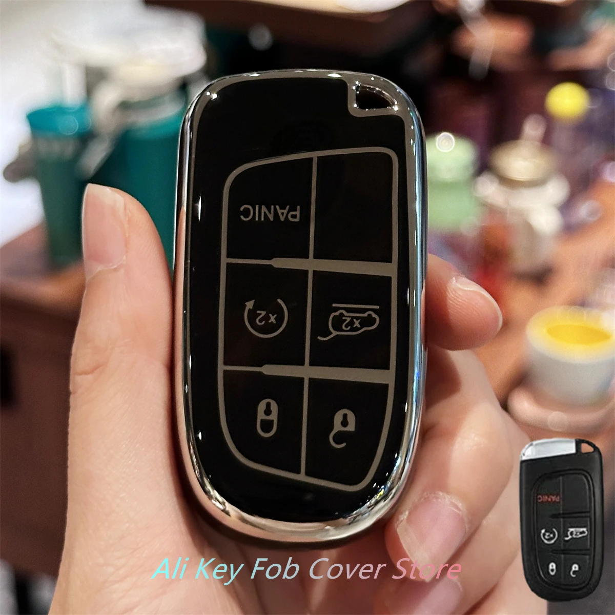 Premium Key Fob Cover with Keychain Attachment