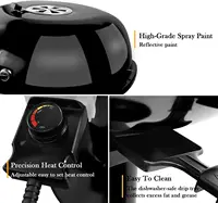 15-Serving Indoor/Outdoor Electric Grill for Indoor & Outdoor Use, Double Layer Design, Portable Rem 2