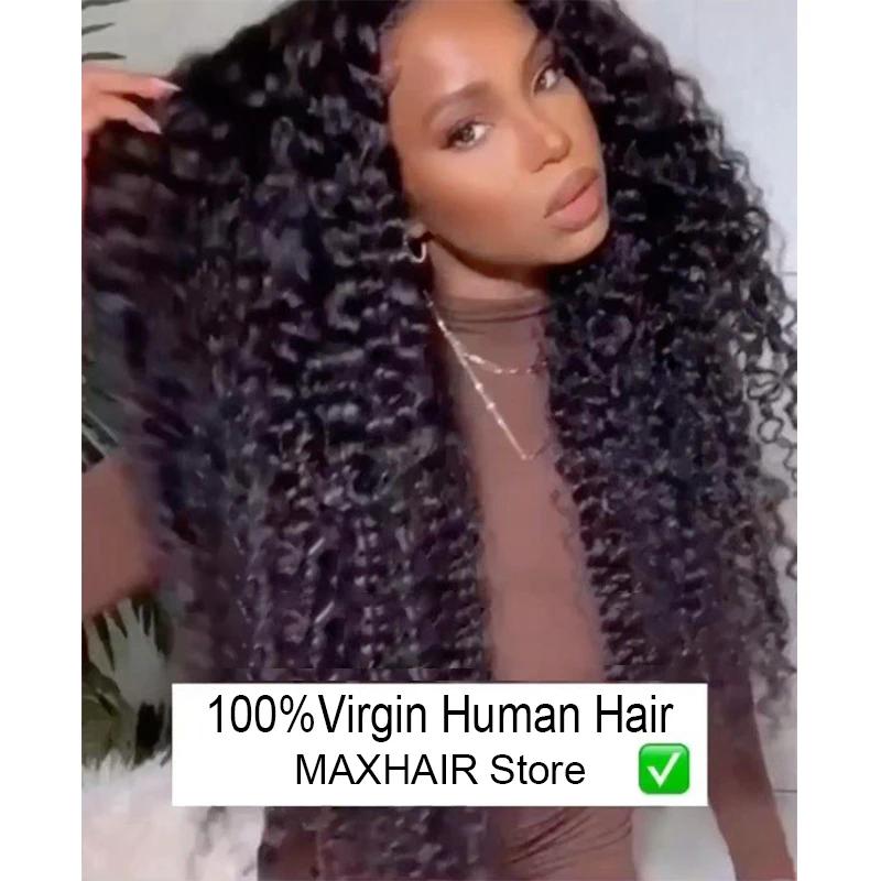 Human Hair Deep Wave Bulk Braiding Hair Unprocessed No Weft Boho Braids Extensions Brazilian Remy Curl