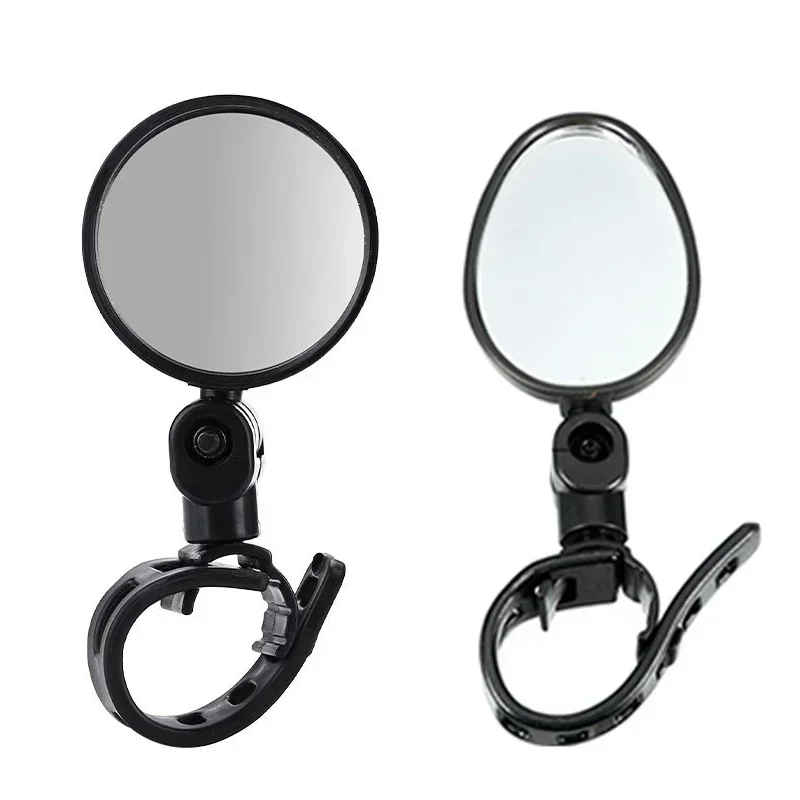 Diameter Bicycle Handlebar Rearview Mirror Wide-Angle Universal Adjustable Handlebar Mounted Convex Mirror Bike Mirror