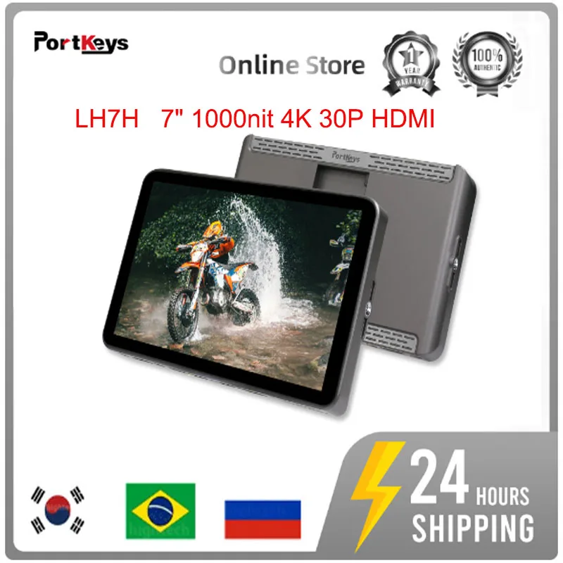 Portkeys-LH7Hタッチスクリーンカメラモニター、7インチ、1000