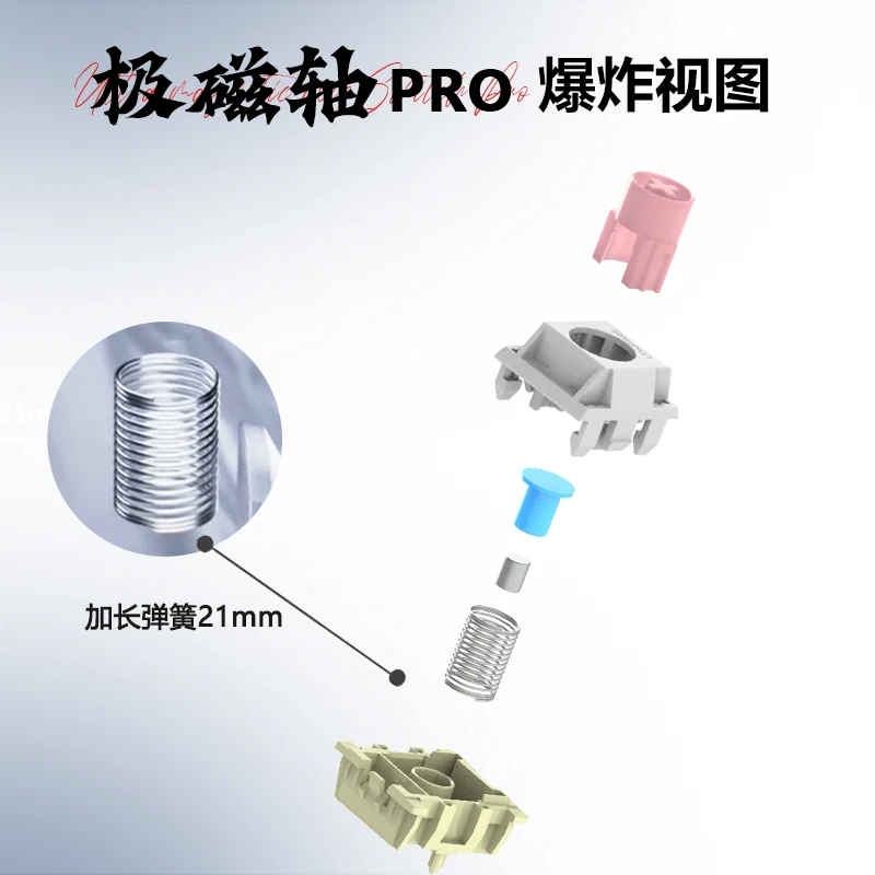 Unionwell Polar Pro Magnetic Switch 35g Linear Pre-Lubed Switches