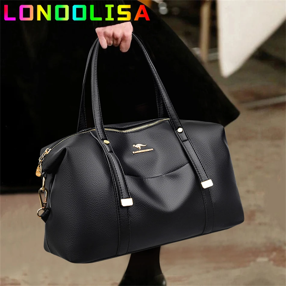 Miss Lulu Dames Handtas Schoudertas Crossbody Tas V-vormig Ontwerp Geweldig (Grijs