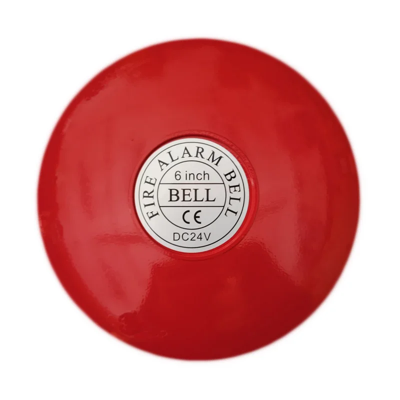 Fire alarm bells DC24V 6 inch Bell Electric fire bell for fire alarm security sytem