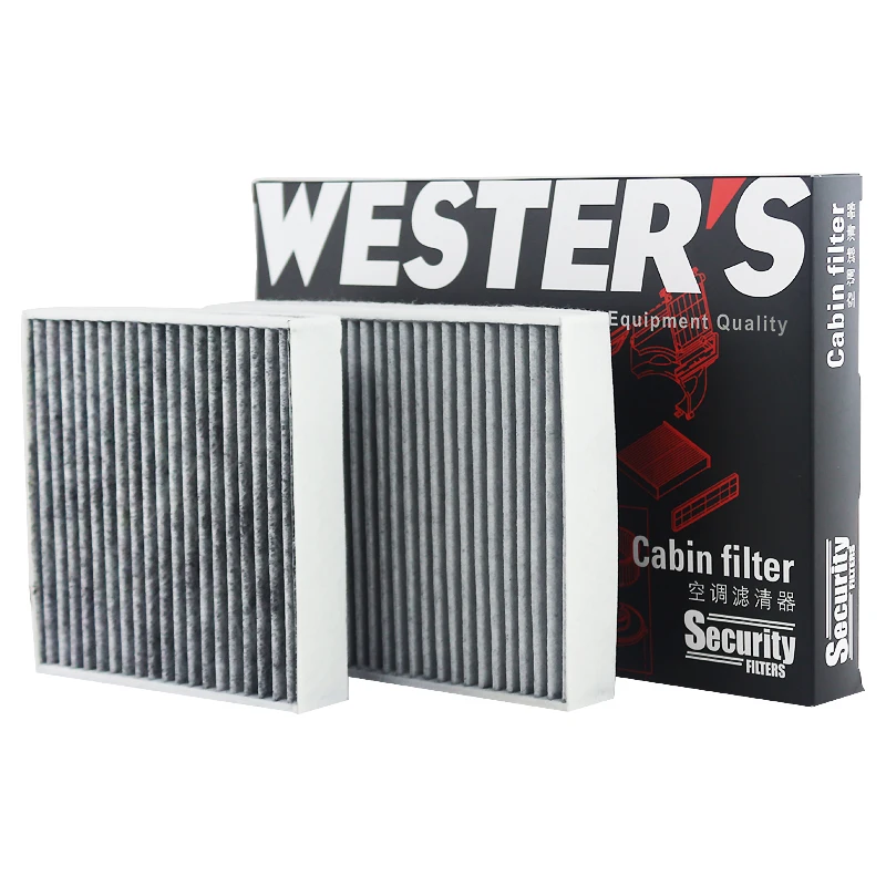 Air filter For CITROEN C3 2,3 C4 CACTUS 1.2 1.5 1.6 DS3 SA_ Peugeot 2008 1 207 207SW 208 MK9740 Activated Carbon Cabin Filter CU21000-2