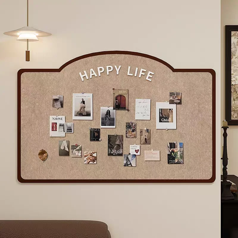 창의적인 벽 장식 펠트 보드, 다기능 핀 메시지 및 디스플레이 보드, 무료 장 핀 포함