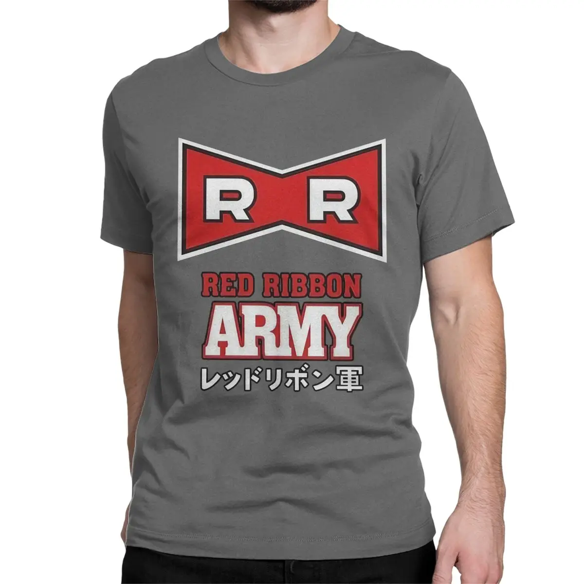 Logo Anime Cotton Novelty T-Shirt - Unisex Round Neck Short Sleeve Tee