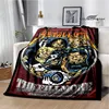 3D M-Metallicas retro Printed blanket Picnic blanket Warm Flannel blankets Home bed linings blankets for beds Birthday Gift 1
