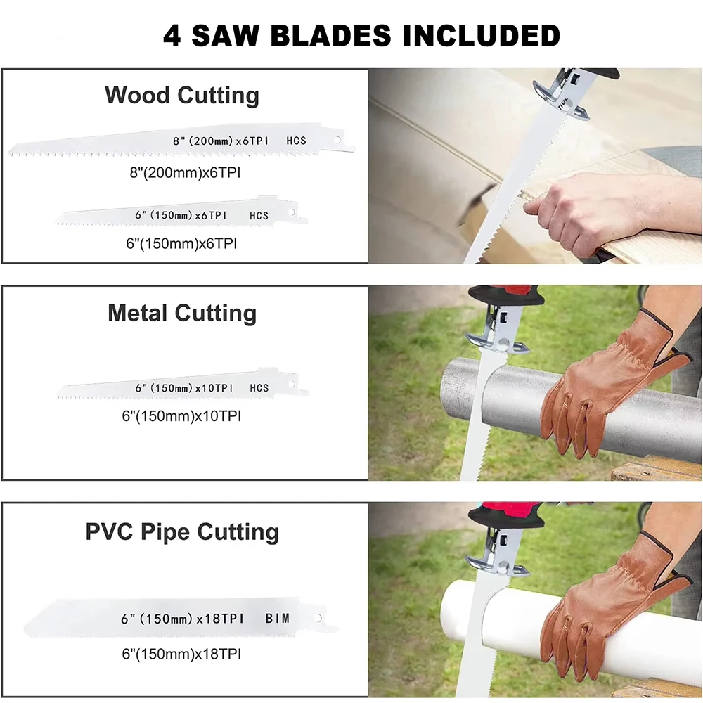 Cordless Reciprocating Saw 3