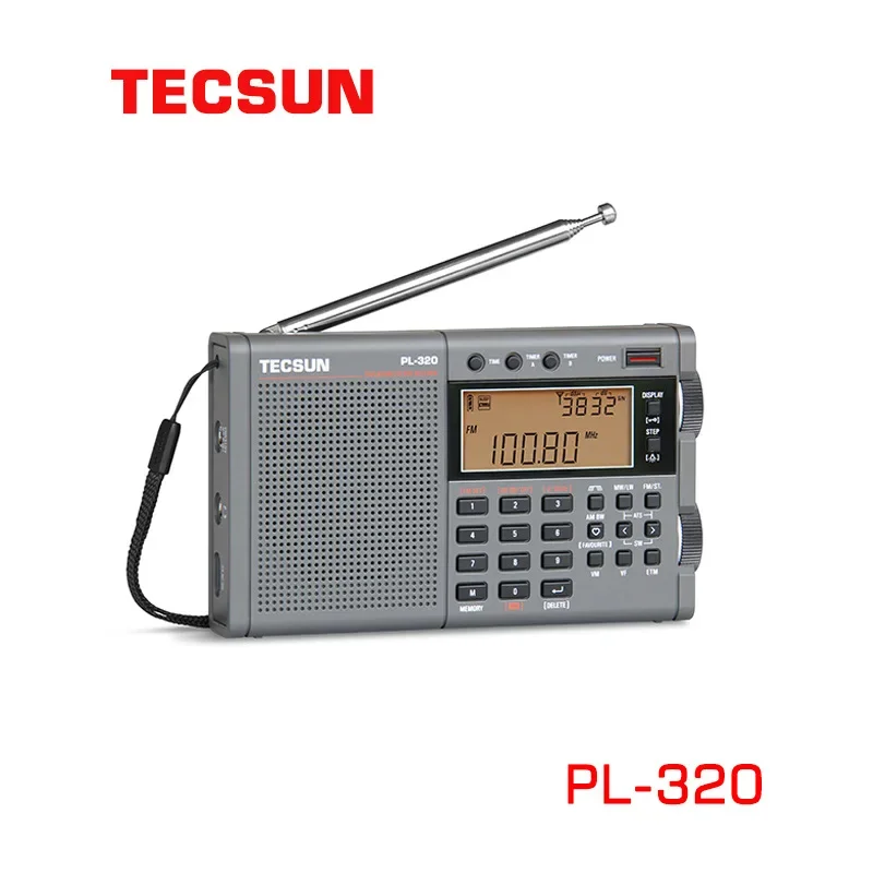 

TECSUN PL-320 Radio FM/AM/SW/WM/Full Band Radio DSP Receiver FM Stereo Portable Radio TECSUN PL320