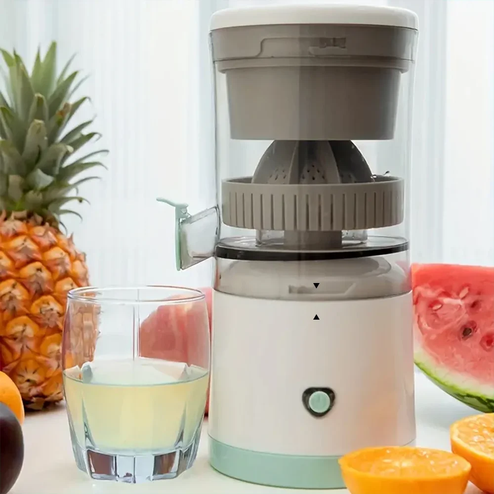 1PC electric juicer orange juice juicer USB rechargeable citrus lemon juicer wireless fruit blender automatic fresh juicer 4