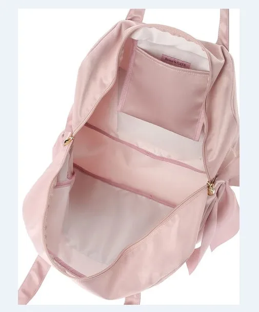Japanese Sweet Cute Women's Shoulder Bag Spring Summer Fashion All-Match Casual Travel Handbag Shoulder Bag Can Cover Luggage