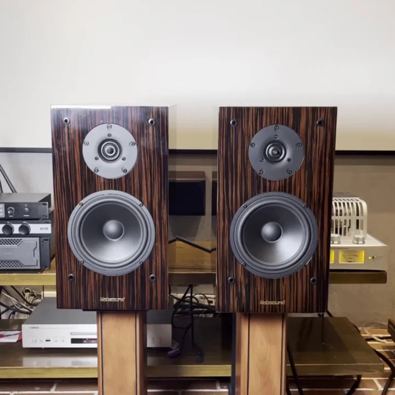 6.5 Inch Desktop Two-Way Speaker HiFi High Power Audio Speaker Passive Bookshelf Surround Home Theater Monitor Sound Box
