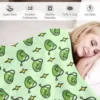 Cute Maplestory Slime Throw Blanket Multi-Purpose Sofas Blanket Fluffy 4