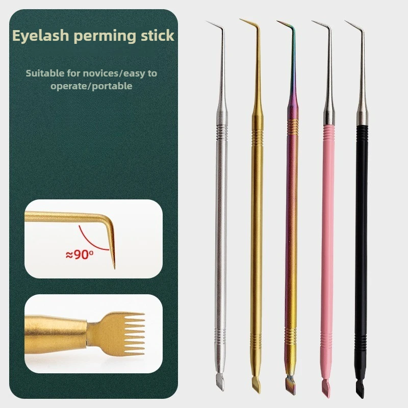 Lash lift kit eyelash perm lifting tools stainless steel clean up rods beauty makeup